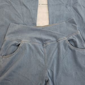 Halara Magic Shapewear Jeans LARGE NEW